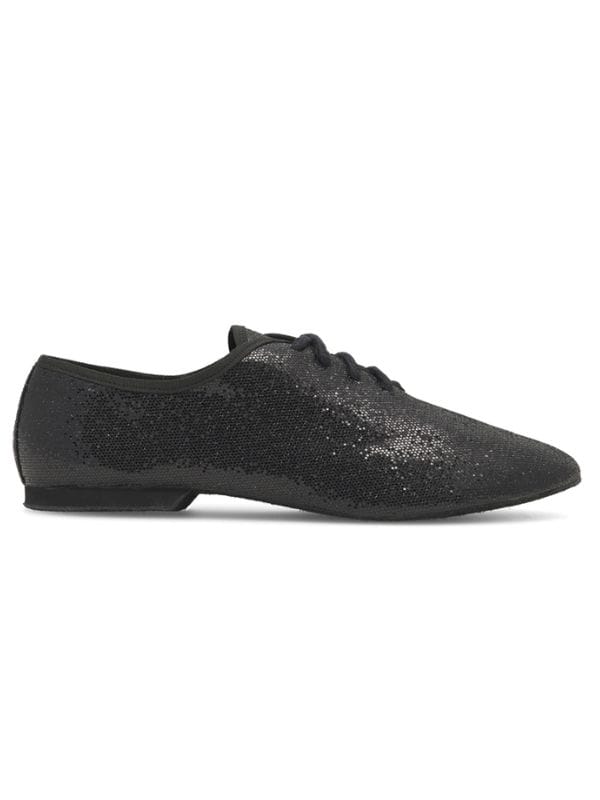 Buty do tańca jazzówki So Danca JZE79 Brokatowe Holograficzne Skórzana podeszwa