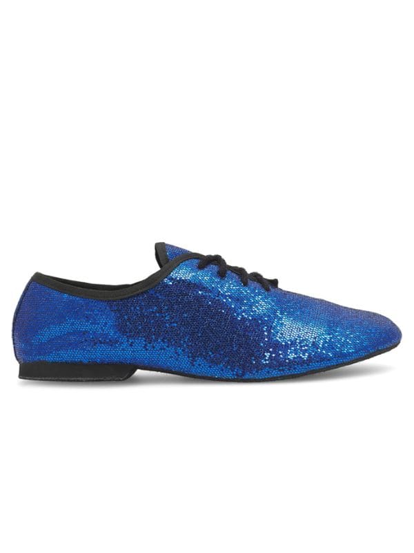 Buty do tańca jazzówki So Danca JZE79 Brokatowe Holograficzne Skórzana podeszwa