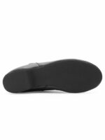 Buty do Jazzu Rumpf Basic III 1265 – Czarne Skórzane Jazzówki z Gumową Podeszwą