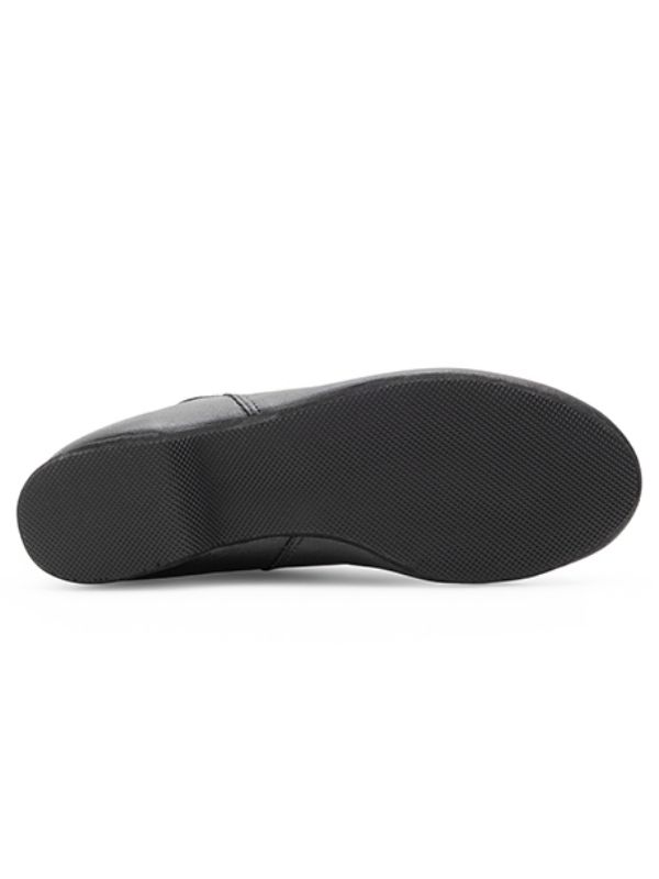 Buty do Jazzu Rumpf Basic III 1265 – Czarne Skórzane Jazzówki z Gumową Podeszwą