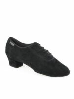 Buty Chłopięce Akces Dance CH-ML-01 – Czarne Nubukowe do Latino