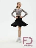 Top Dziewczęcy FD Company TP-1415 – Crop Top w Zwierzęce Motywy