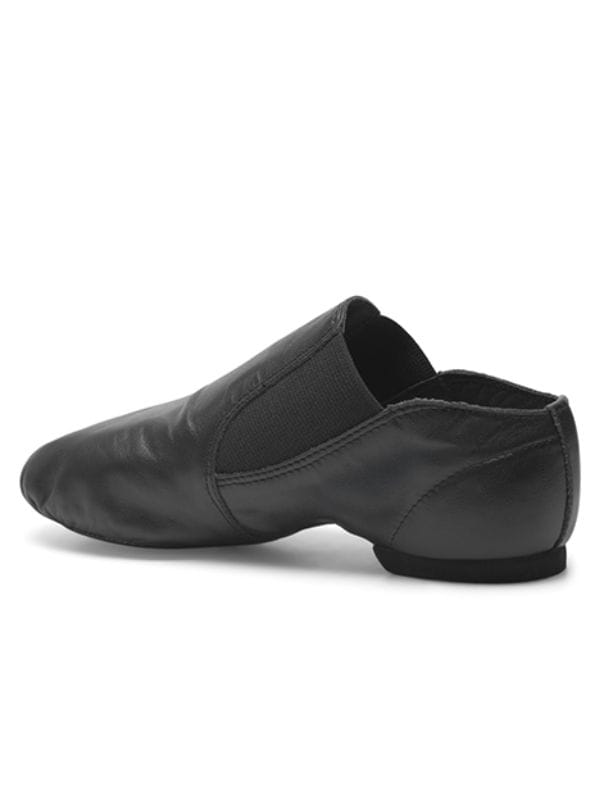 Buty do tańca jazzówki Rumpf 1250 czarne skórzane | Gumowa podeszwa