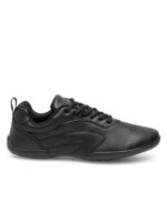 Sneakersy do Tańca Rumpf Discofox 1630 – Czarne Skórzane Buty Treningowe