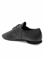 Buty do Jazzu Rumpf Basic III 1265 – Czarne Skórzane Jazzówki z Gumową Podeszwą