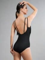 Body Damskie Grand Prix Severina BGL17xx – Czarne z Siateczką i Frędzlami