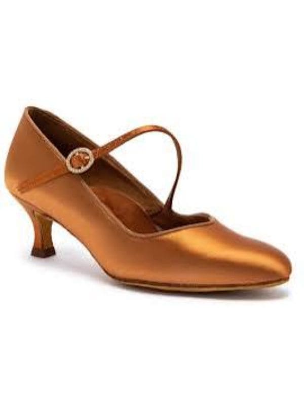 Buty do Standardu IDS Vista – Ciemnocielista Satyna Czółenka Damskie rozmiar 6 (39)