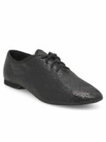 Buty do tańca jazzówki So Danca JZE79 Brokatowe Holograficzne Skórzana podeszwa