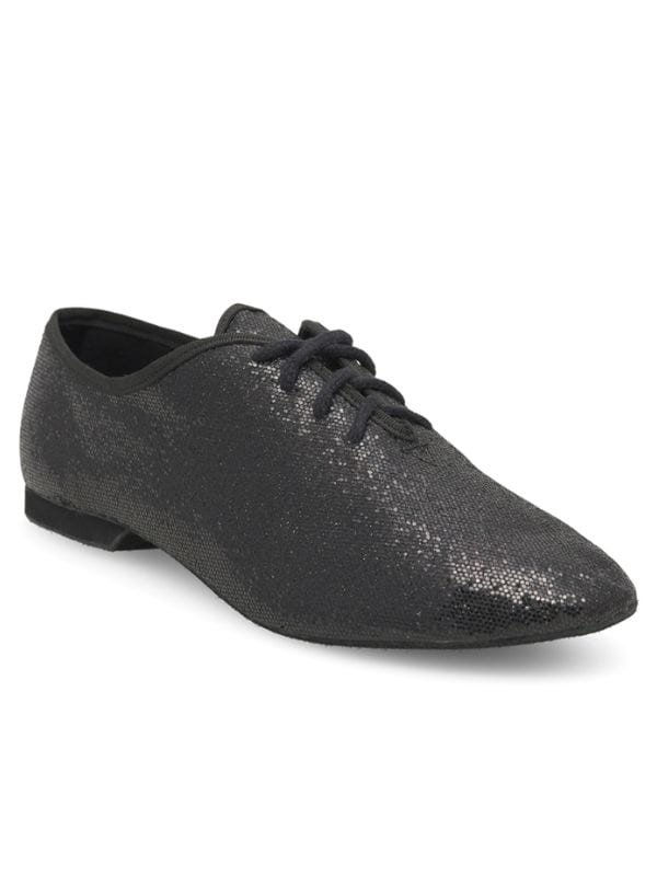 Buty do tańca jazzówki So Danca JZE79 Brokatowe Holograficzne Skórzana podeszwa