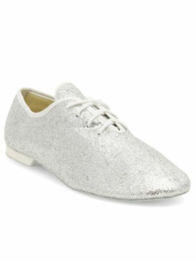 Buty do tańca jazzówki So Danca JZE79 Brokatowe Holograficzne Skórzana podeszwa