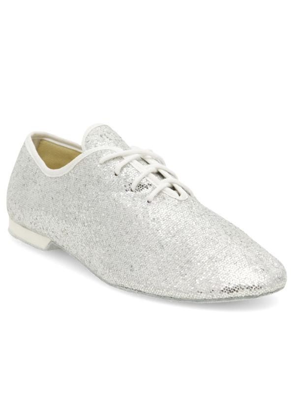 Buty do tańca jazzówki So Danca JZE79 Brokatowe Holograficzne Skórzana podeszwa