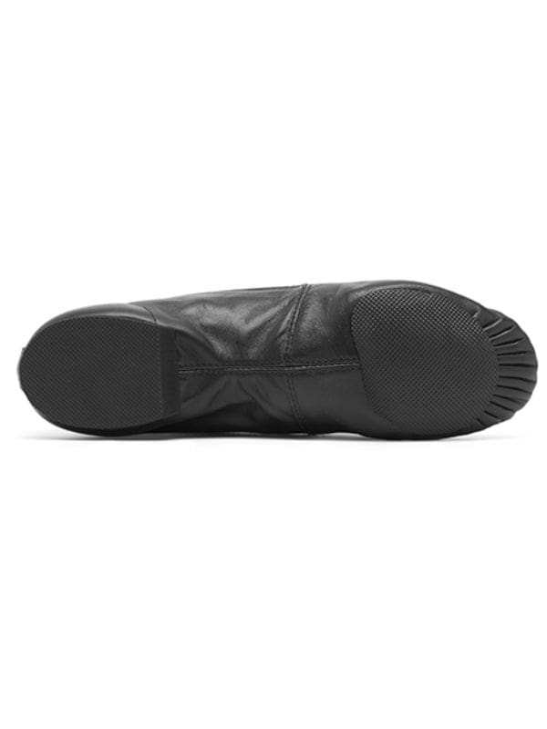 Buty do tańca jazzówki Rumpf 1250 czarne skórzane | Gumowa podeszwa