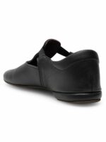 Buty Ludowe Rumpf Liz 1045 – Czarne Skórzane Charakterki niskie