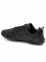 Sneakersy do Tańca Rumpf Discofox 1630 – Czarne Skórzane Buty Treningowe
