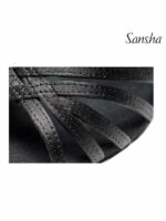Buty do Latino Sansha Juanita BR31028S Damskie – Cieliste Satynowe Sandały T-Bar