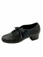 Buty Treningowe Sansha Olimpia BR16044L Damskie – Czarne Skórzane Praktisy Full-Sole