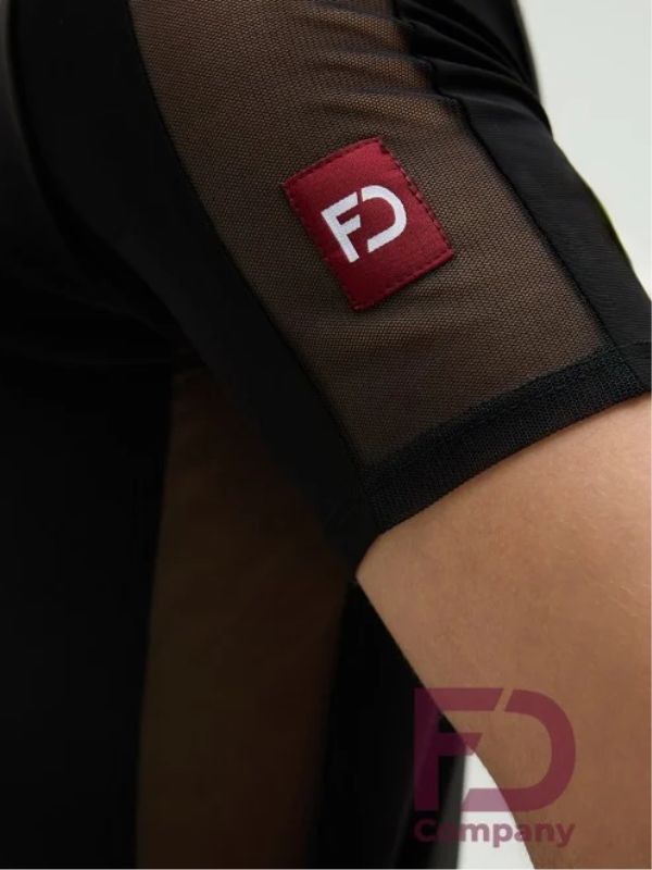Koszulka do Treningu FD Company FMS-262 Męska – Czarny T-shirt z Siateczką
