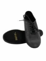 Buty Treningowe Sansha Olimpia BR16044L Damskie – Czarne Skórzane Praktisy Full-Sole