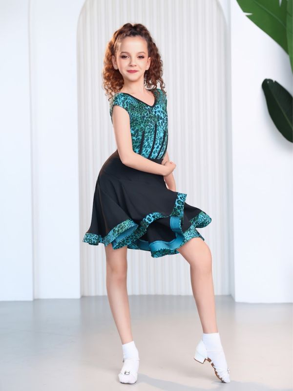 Body Dziewczęce Grand Prix Lara – Taneczne w Zwierzęce Wzory Animal Print