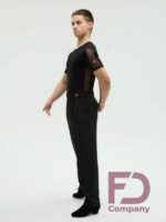 Koszulka do Treningu FD Company FMS-262 Męska – Czarny T-shirt z Siateczką