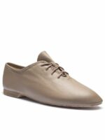 Buty do Jazzu Rumpf Basic I 1260 – Czarne Skórzane Jazzówki ze Skórzaną Podeszwą