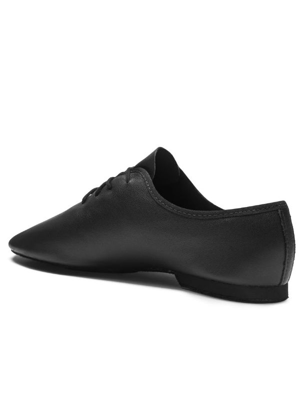 Buty do Jazzu Rumpf Basic I 1260 – Czarne Skórzane Jazzówki ze Skórzaną Podeszwą
