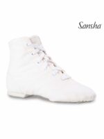 Buty do Jazzu Sansha Soho JB3C – Materiałowe Jazzówki za Kostkę