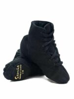 Buty do Jazzu Sansha Soho JB3C – Materiałowe Jazzówki za Kostkę