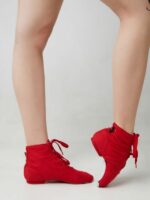 Buty do Jazzu Sansha Soho JB3C – Materiałowe Jazzówki za Kostkę