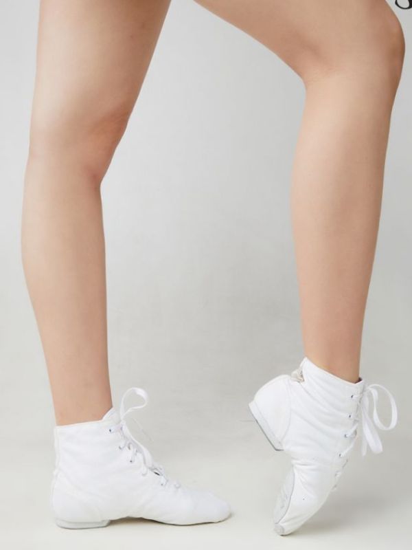 Buty do Jazzu Sansha Soho JB3C – Materiałowe Jazzówki za Kostkę