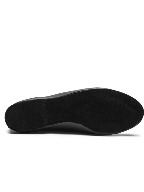 Buty do Jazzu Rumpf Basic I 1260 – Czarne Skórzane Jazzówki ze Skórzaną Podeszwą